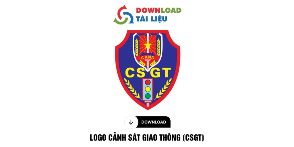 Tải Ngay Logo Cảnh Sát Giao Thông Vector AI, PNG Tách Nền