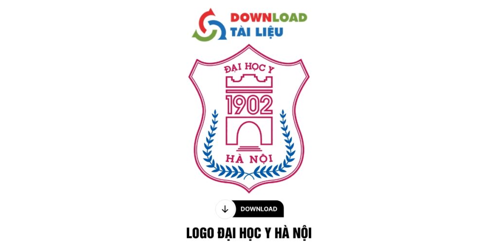 Tải Ngay Logo Đại Học Y Hà Nội (HMU) File PNG, AI Tách Nền