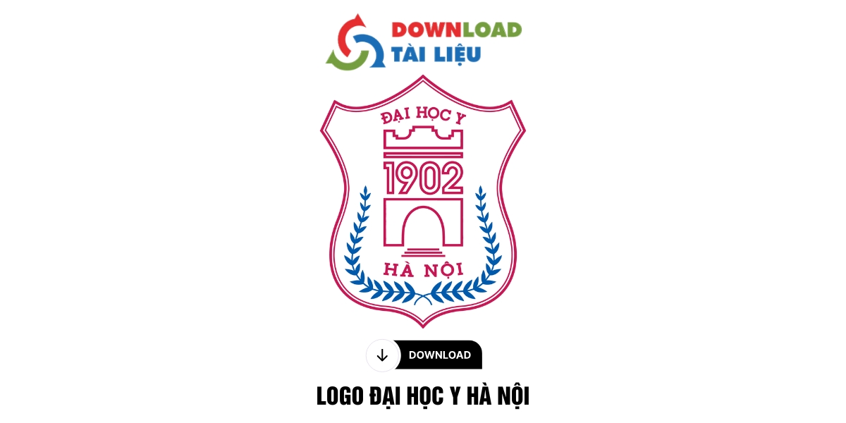 Tải Ngay Logo Đại Học Y Hà Nội (HMU) File PNG, AI Tách Nền