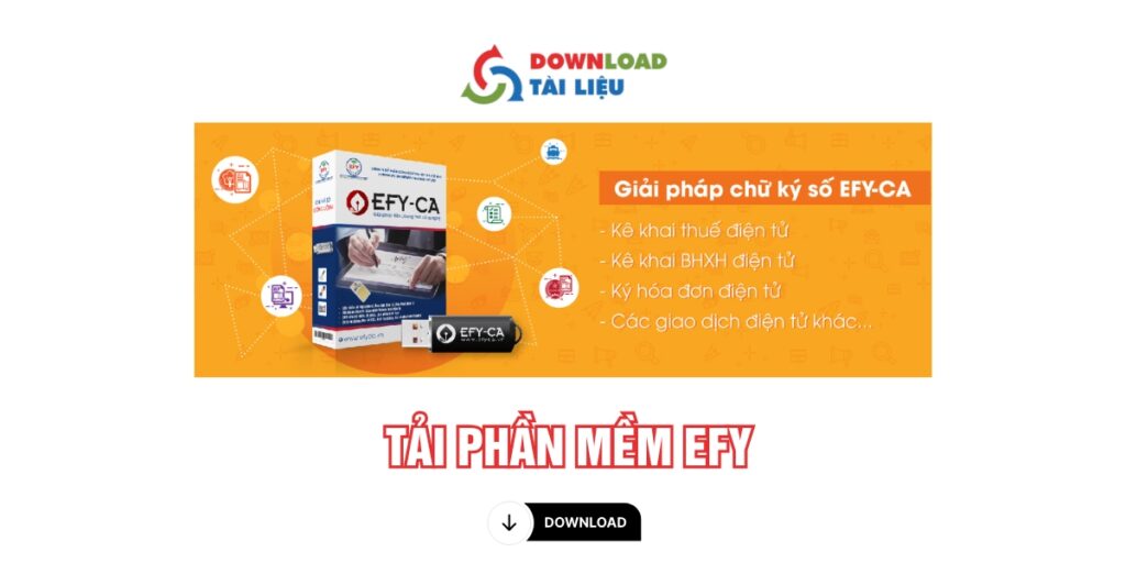 Hướng Dẫn Tải Phần Mềm EFY Chi Tiết & Mẹo Sử Dụng