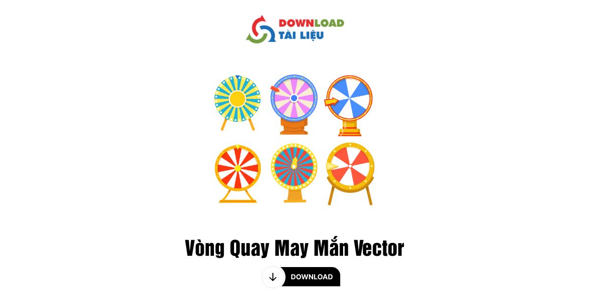 Tải 30+ Mẫu Vòng Quay May Mắn Miễn Phí PNG, EPS, AI