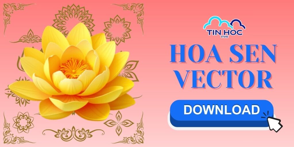 Tải File Thiết Kế Hoa Sen Vector Tuyệt Đẹp, Xóa Nền PNG