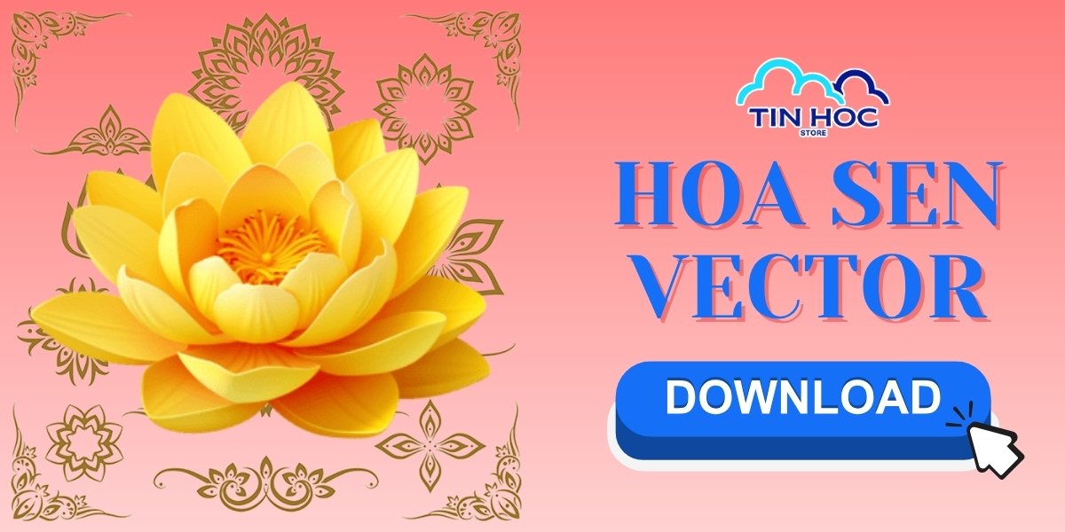 Tải File Thiết Kế Hoa Sen Vector Tuyệt Đẹp, Xóa Nền PNG