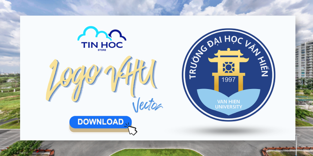 logo đại học văn hiến vector